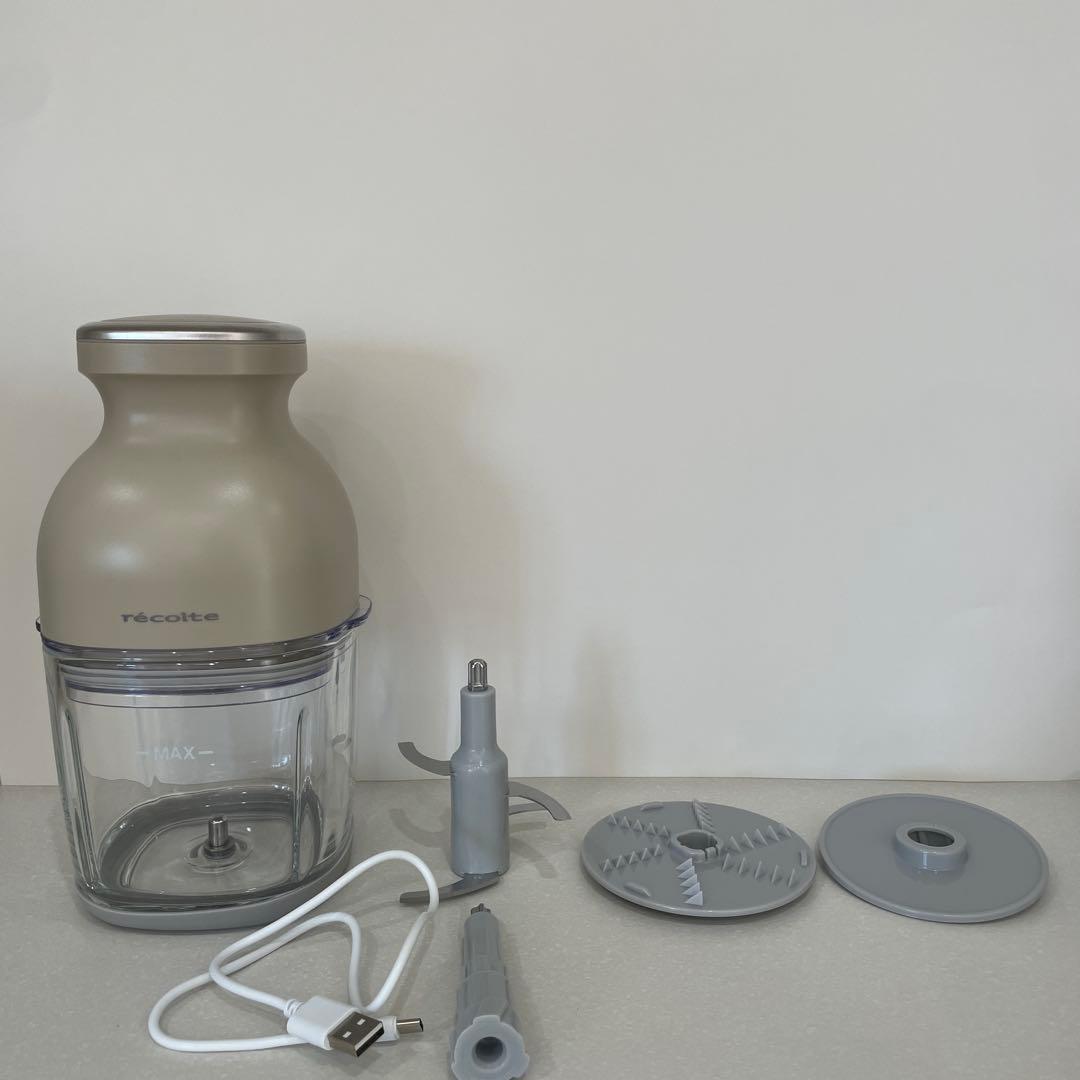 レコルト　コードレス　カプセルカッター　ボンヌRCP-7