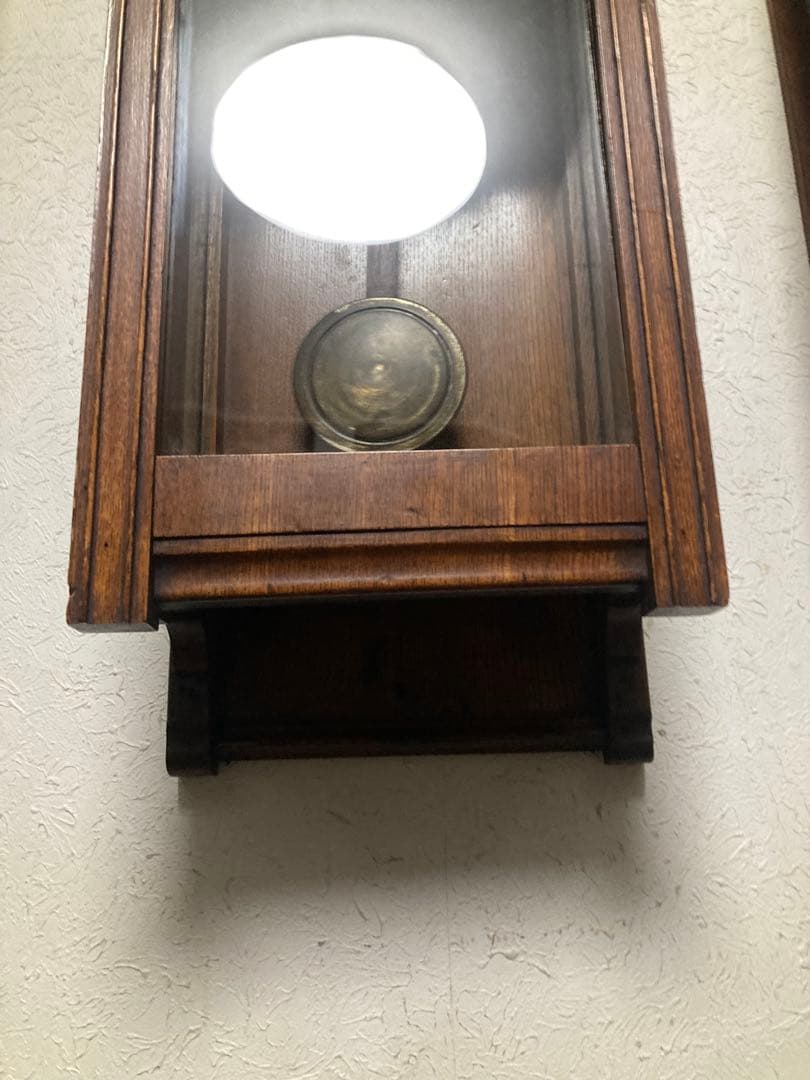 愛知時計 アンティーク スリゲルボンボン時計 初心者歓迎 稼働中