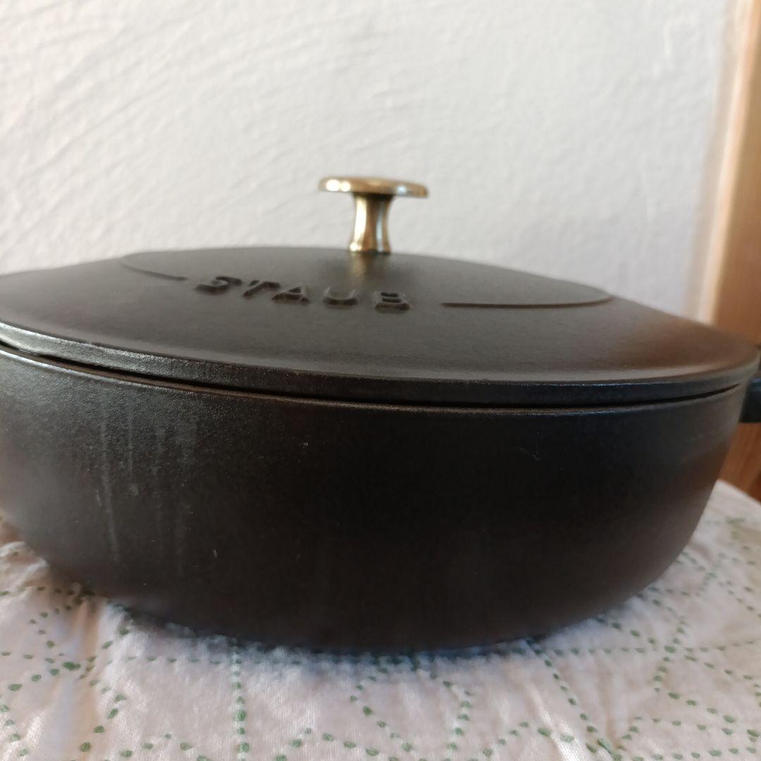 □Staub□ ブレイザーパン□ 24cm □ブラック□