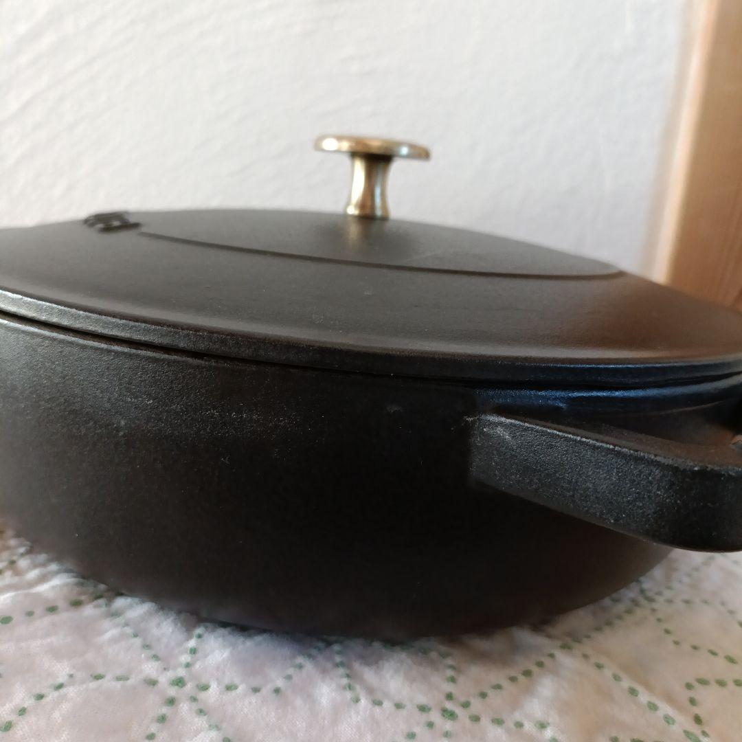 □Staub□ ブレイザーパン□ 24cm □ブラック□
