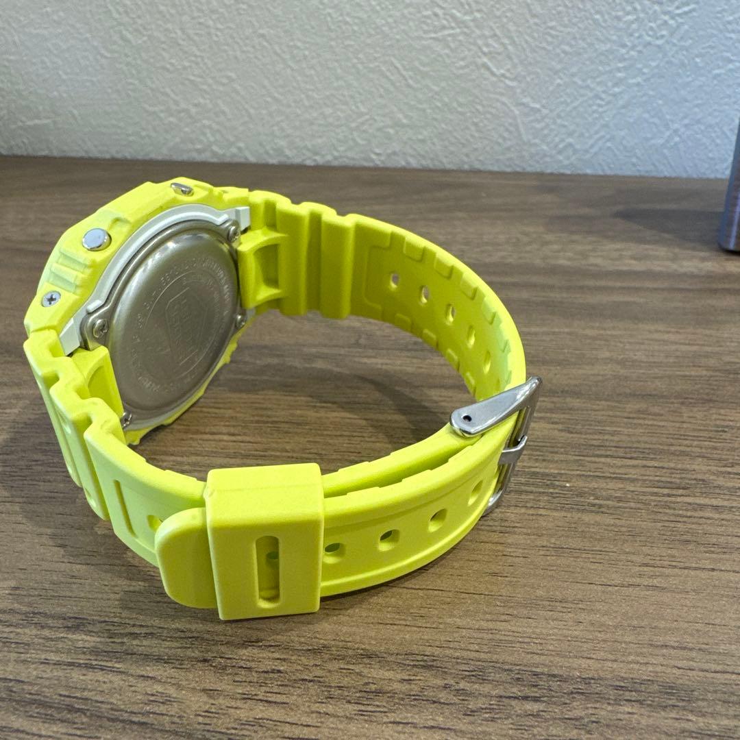 G-SHOCK ソーラー デジタル腕時計 イエロー　美品