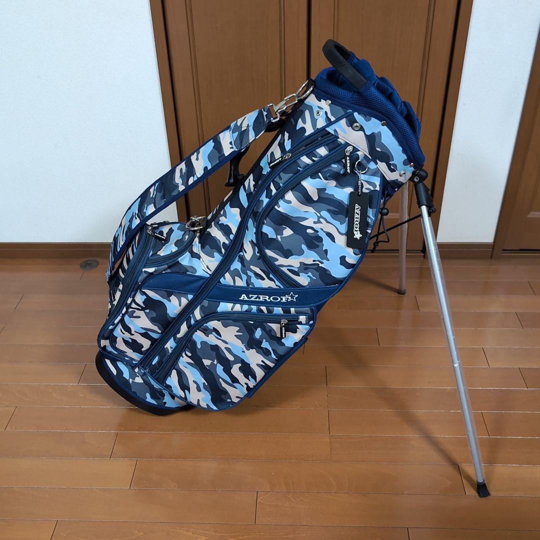 カモフラージュ柄 スタンドゴルフバッグ