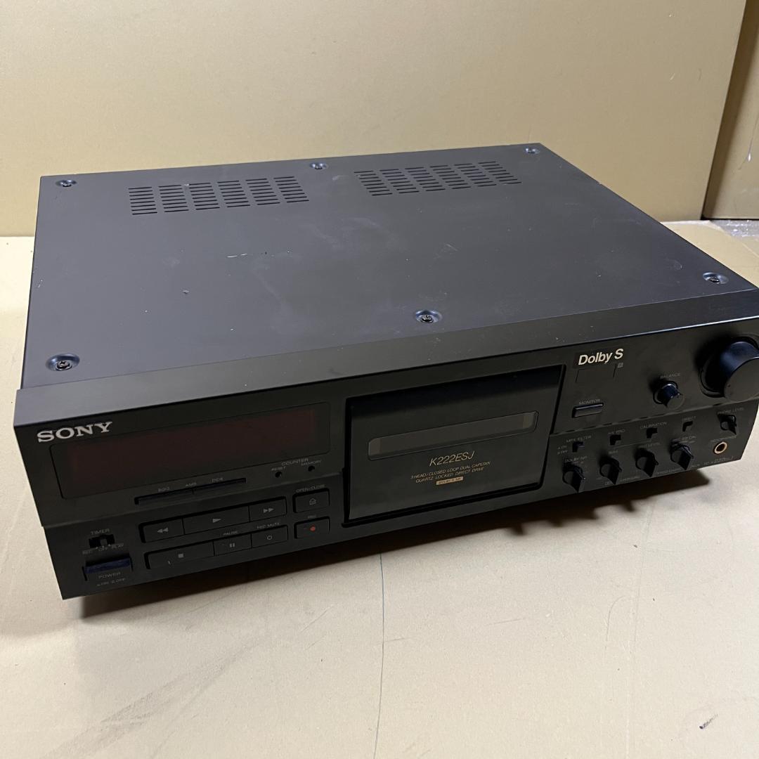 SONY TC-K222ESJ カセットデッキ Dolby S ソニー