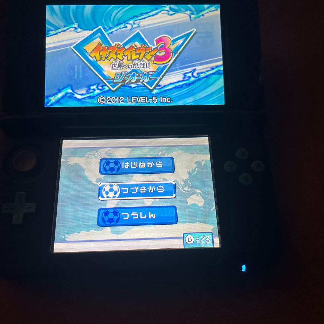 3DS イナズマイレブン1.2.3 円堂守伝説　ソフトのみ最安値！