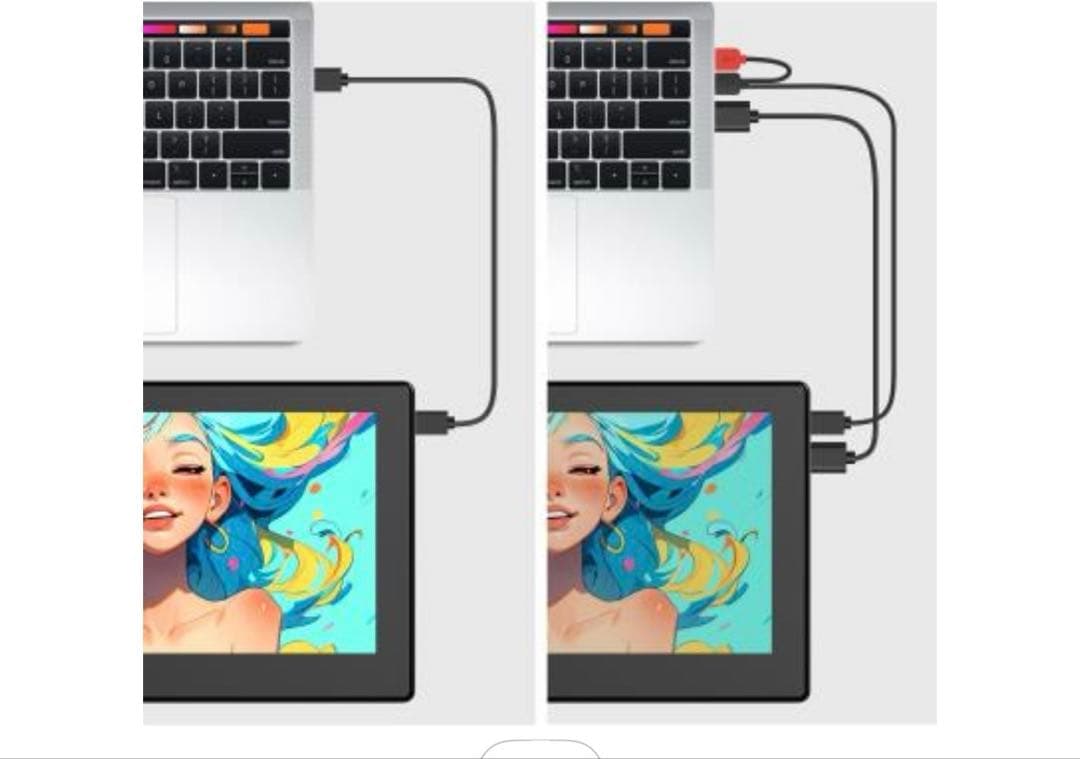 ⭐︎ほぼ未使用⭐︎タブレットVEIKK VK1200 pen disprey v2