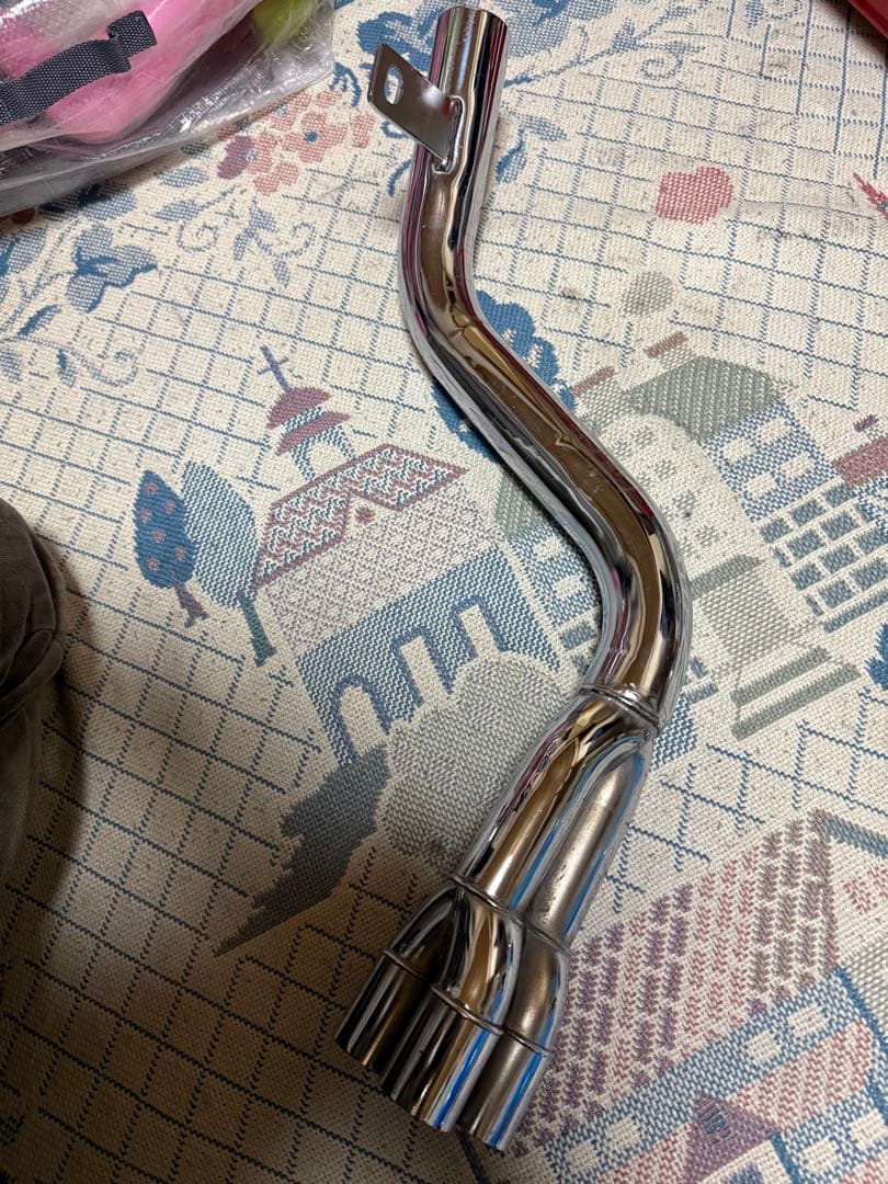 CBX400F マフラー 2-1 差し込み内径35φ