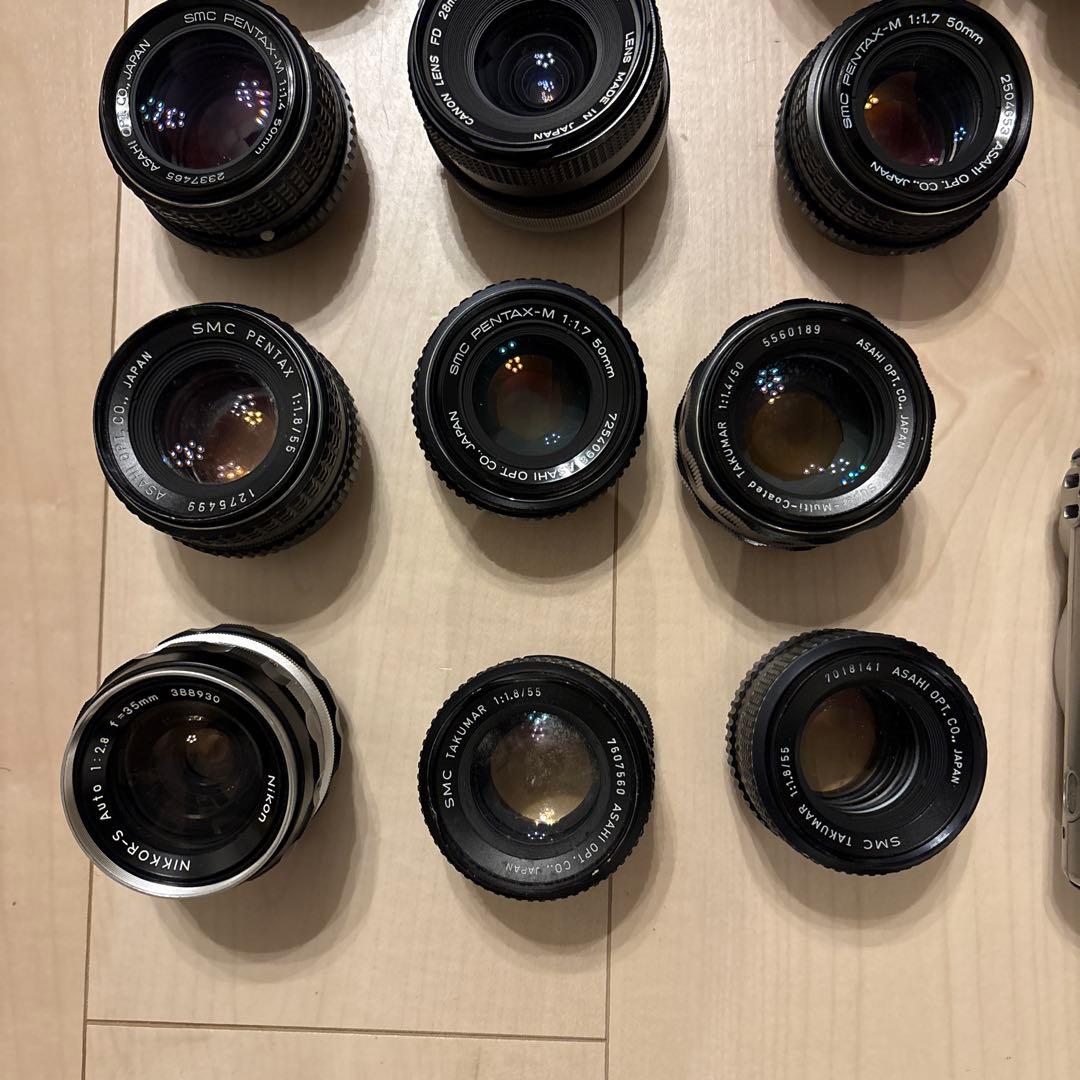 AF NIKKOR EF instax カメラ　レンズ　まとめ