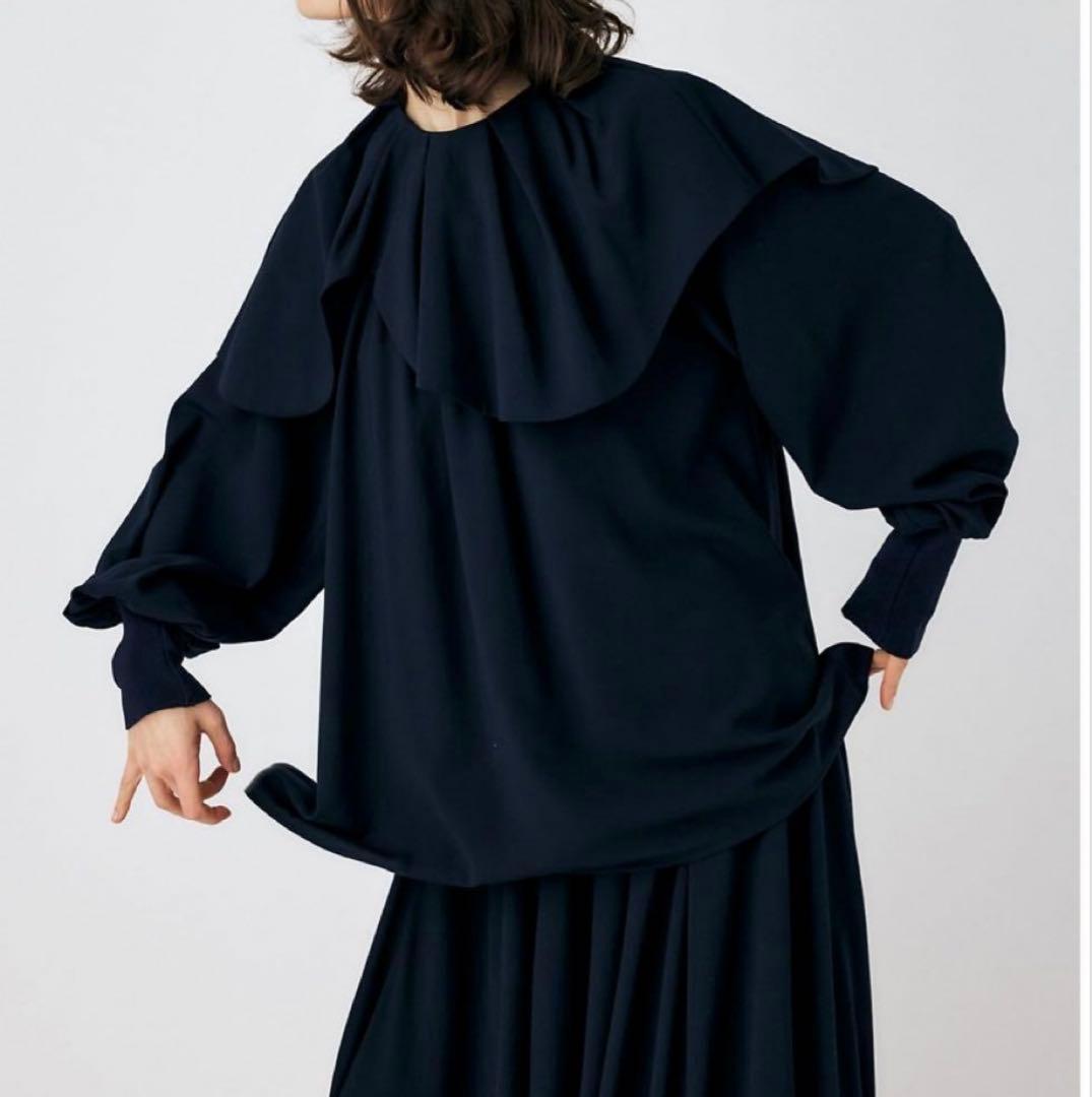 ENFOLD WAVE COLLAR PULLOVER 美品