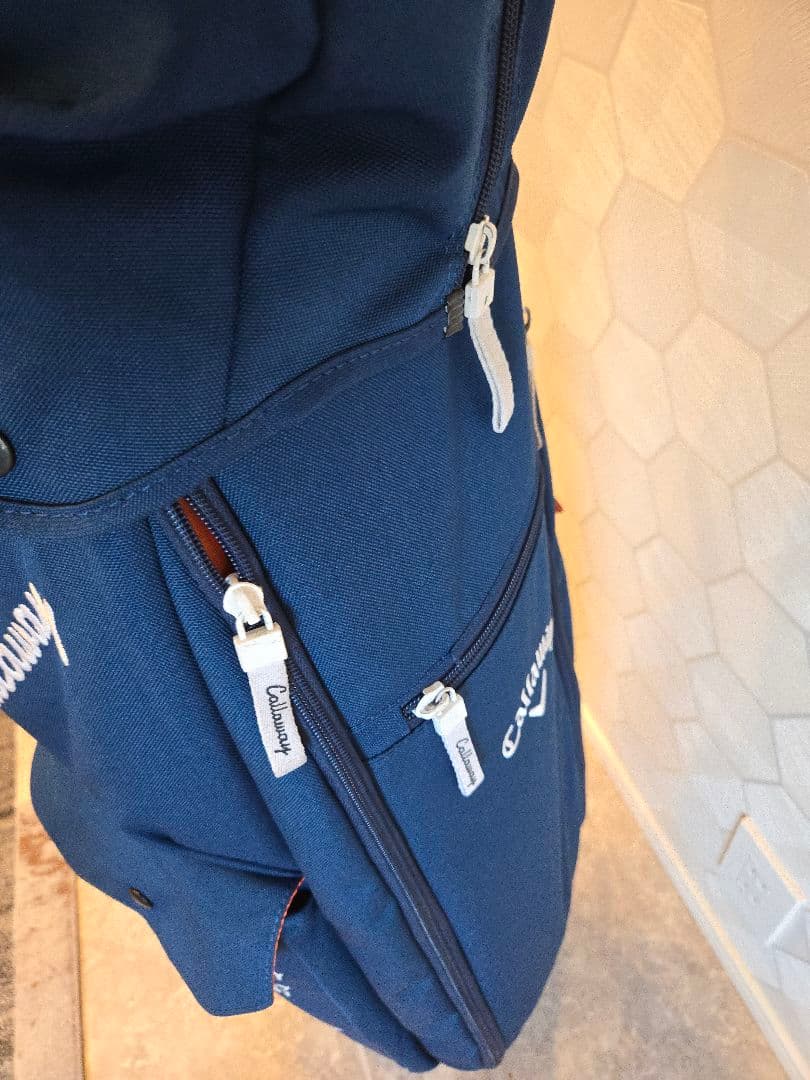 Callaway ネイビーキャディバッグ