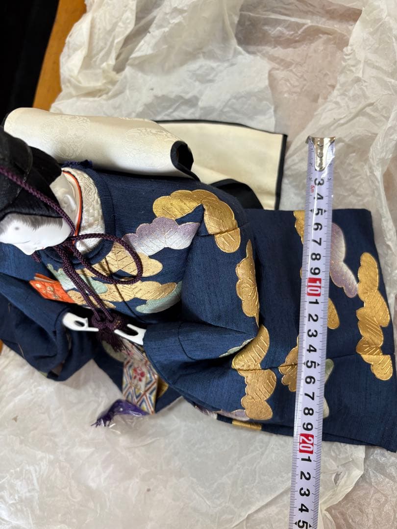 伝統的 雛人形 木箱入