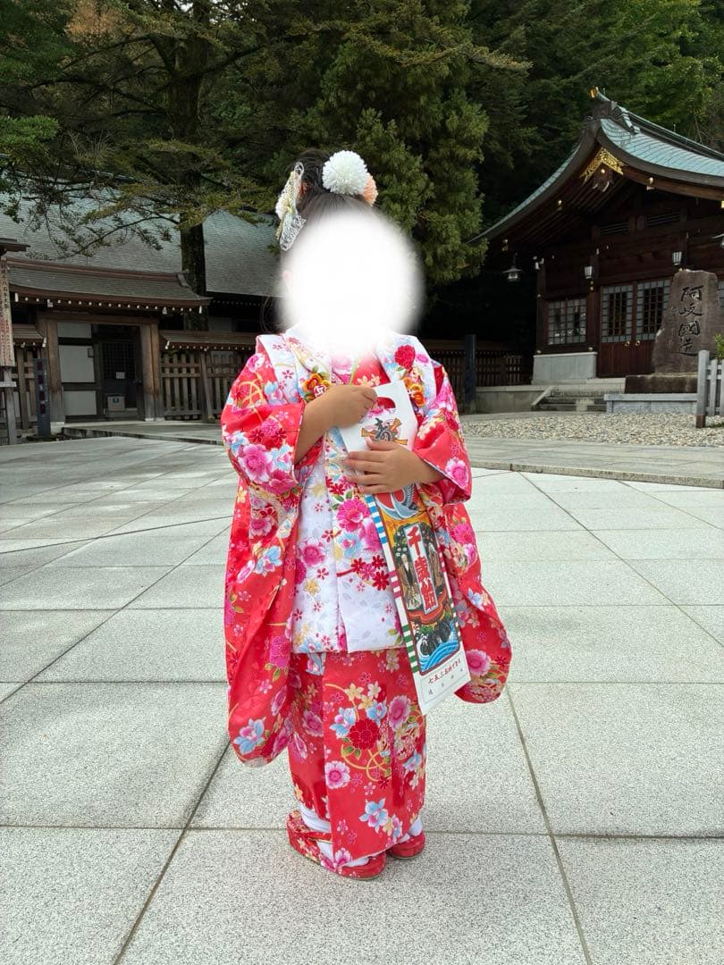 3歳女の子☆七五三お着物セット(着画あり)