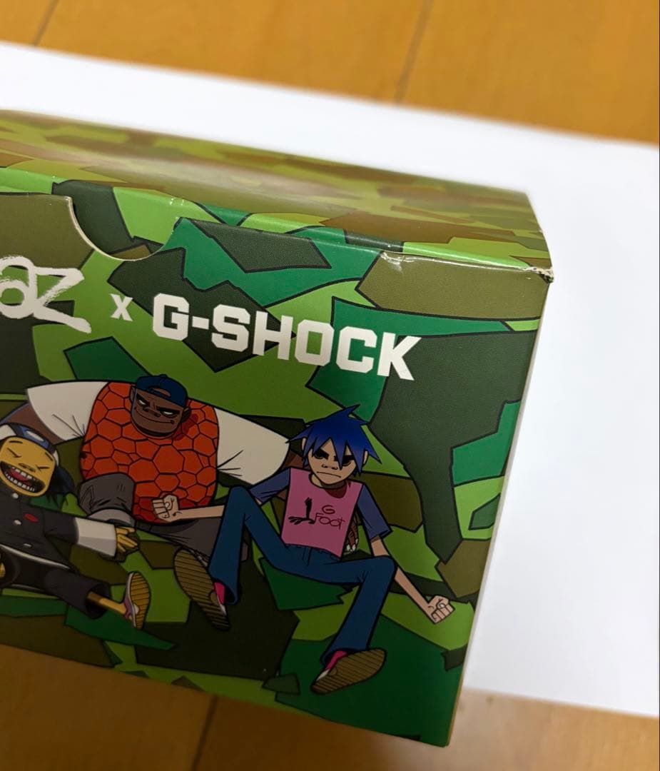時計 GORILLAZ x G-SHOCK GA-2000GZ-3AJR