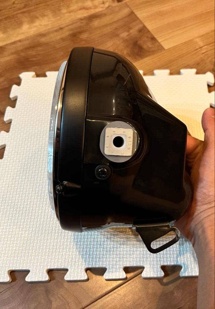 bmx　デイトナ バイク用 ヘッドライト H4バルブ レンズ径φ153