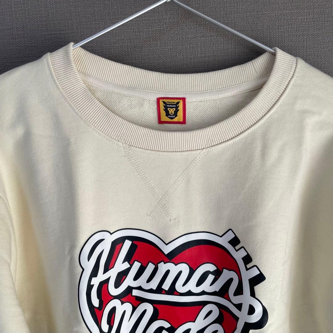 早い者勝ち　HUMAN MADE ハートロゴ　スウェット　トレーナー　XL