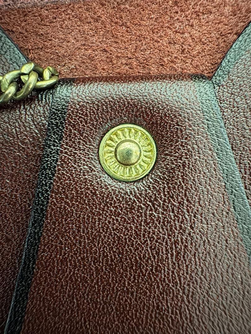 希少 Leica ライカ刻印 本革カードケース ドイツPRYM金具 キーリング付