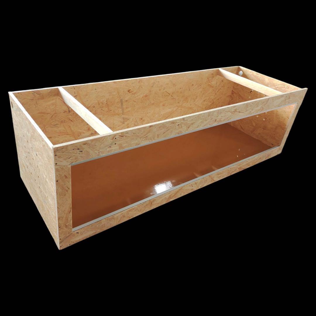 爬虫類ケージ 80×40×40㎝ 全コーキング