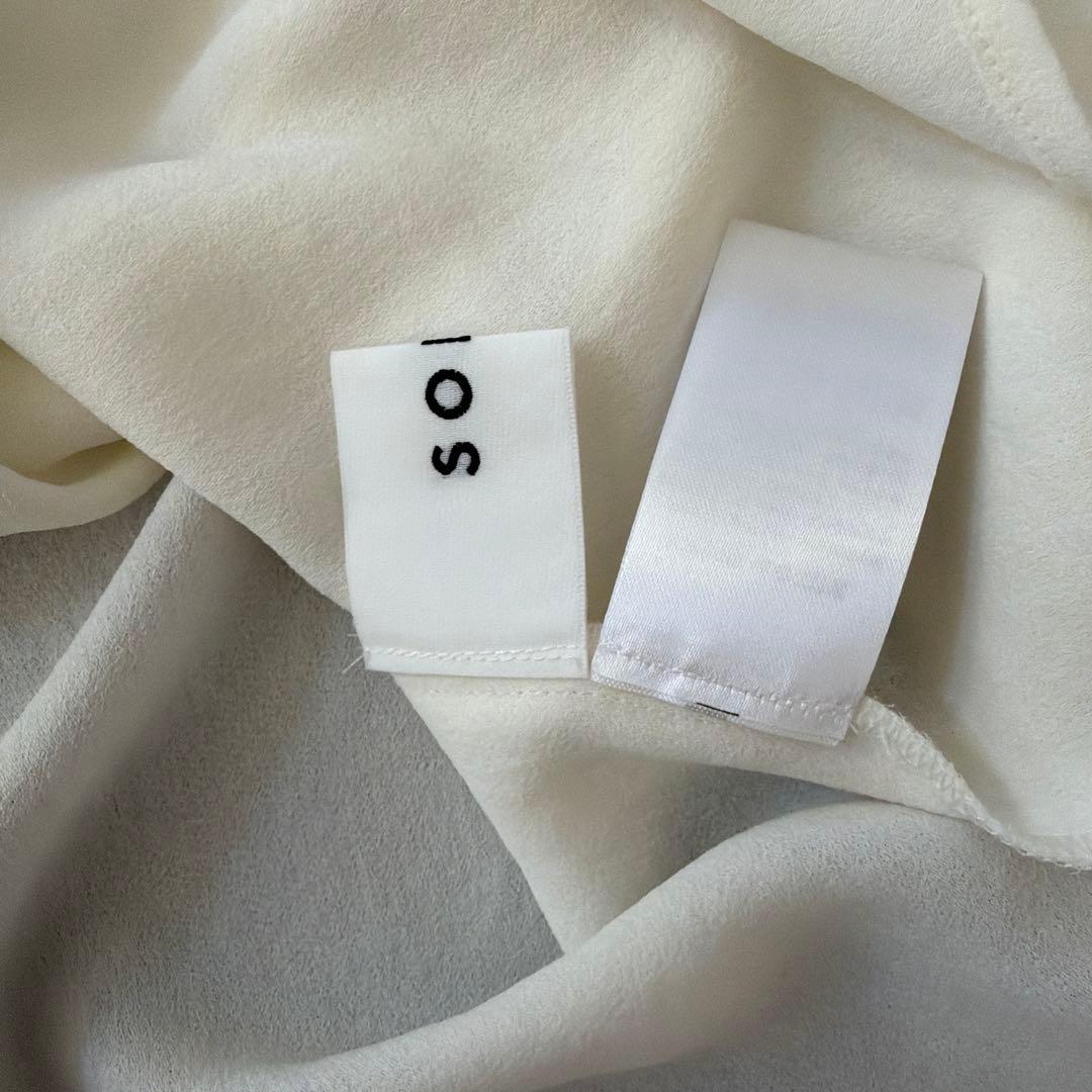 新品 soeju ソージュ ジョーゼットリボンブラウス