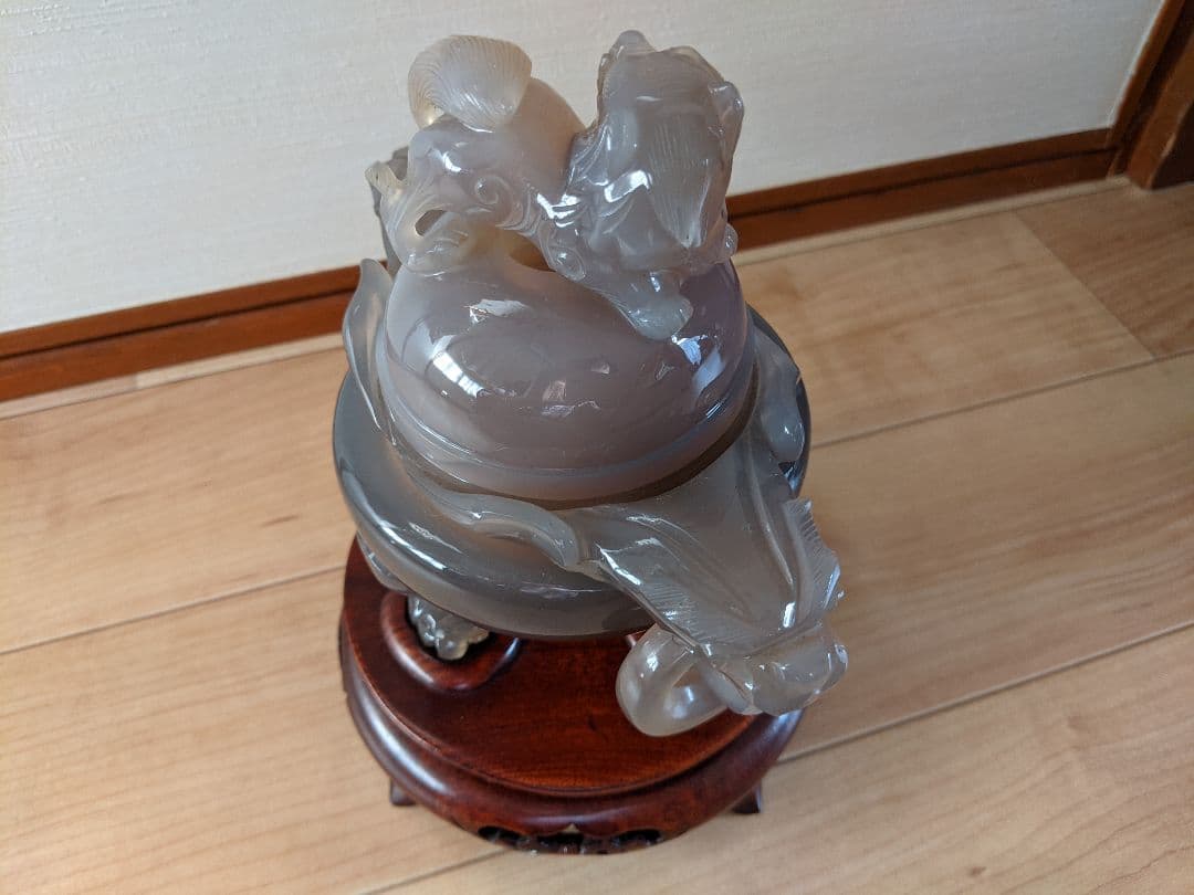 ★香炉 めのう 置物