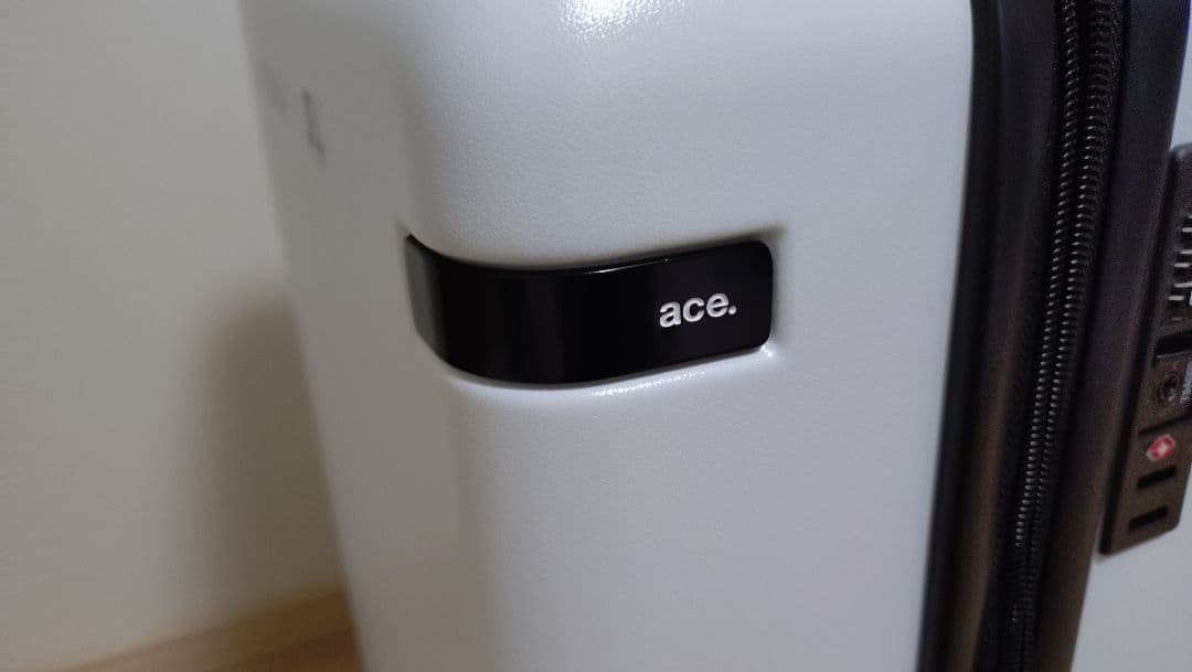 【未使用】 ace.スーツケース 白 XPERIA 10周年記念