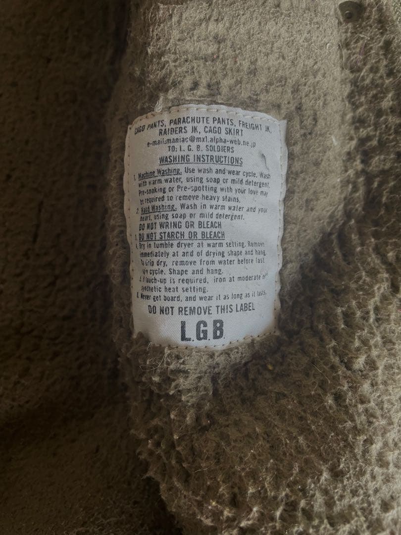 インナー使用感LGBモッズコートifsixwasnineKMRII 14th