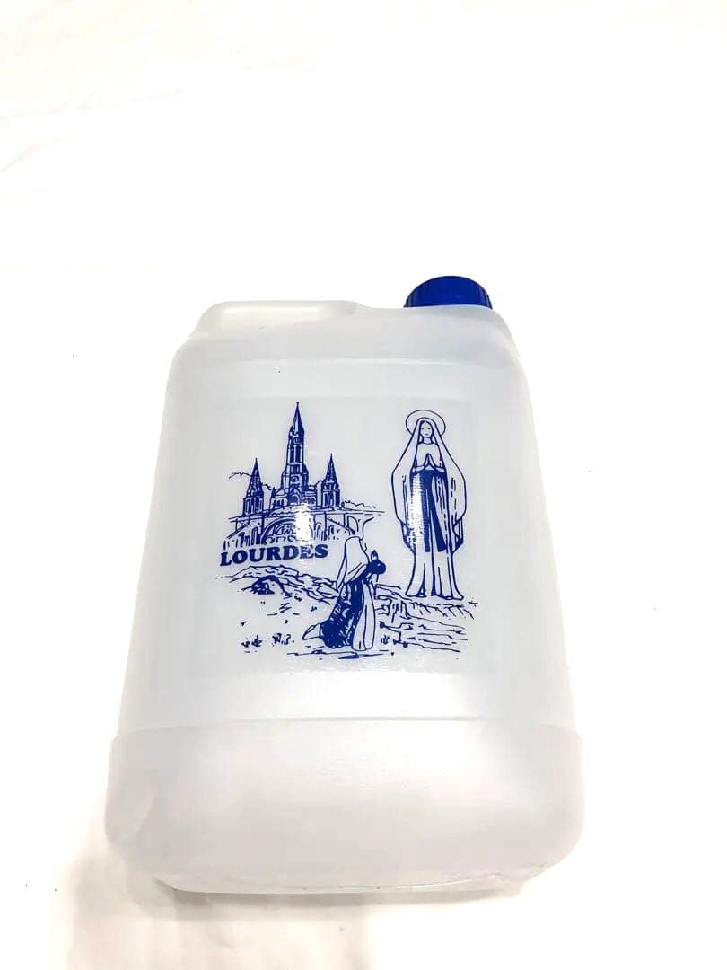 (聖地巡礼)(フランス・ルルド地方)ルルドの泉でくんだ奇跡の聖水＊大容量