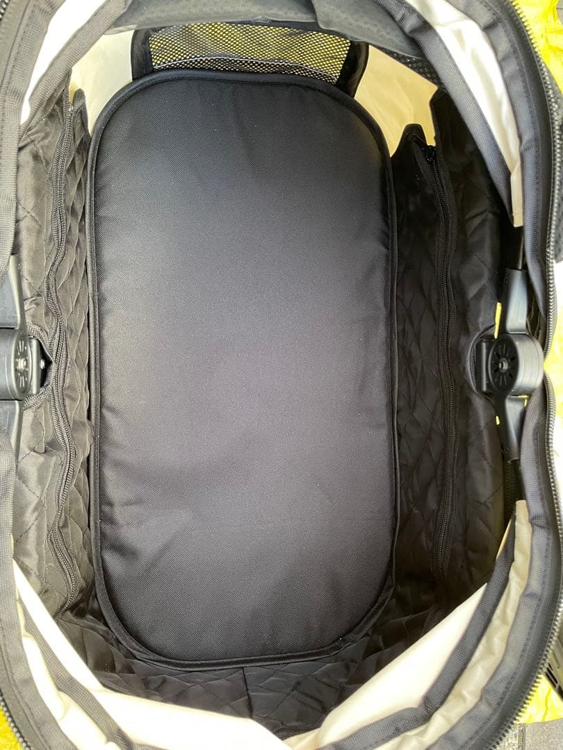 ペットカート（アイボリー） 分離式・4輪・折りたたみ ドッグカート