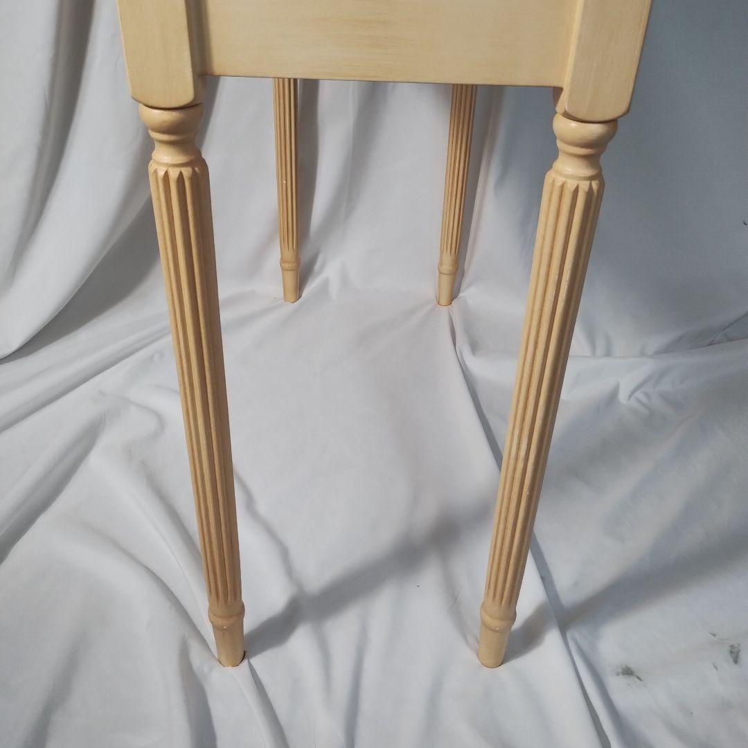 イタリア アンティーク チェストテーブル リーフ シャビーシック