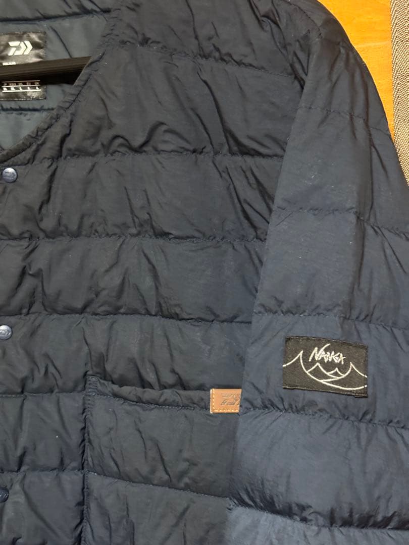 ✨DAIWA×NANGAライトダウン DJ-2608NA ネイビー XLサイズ