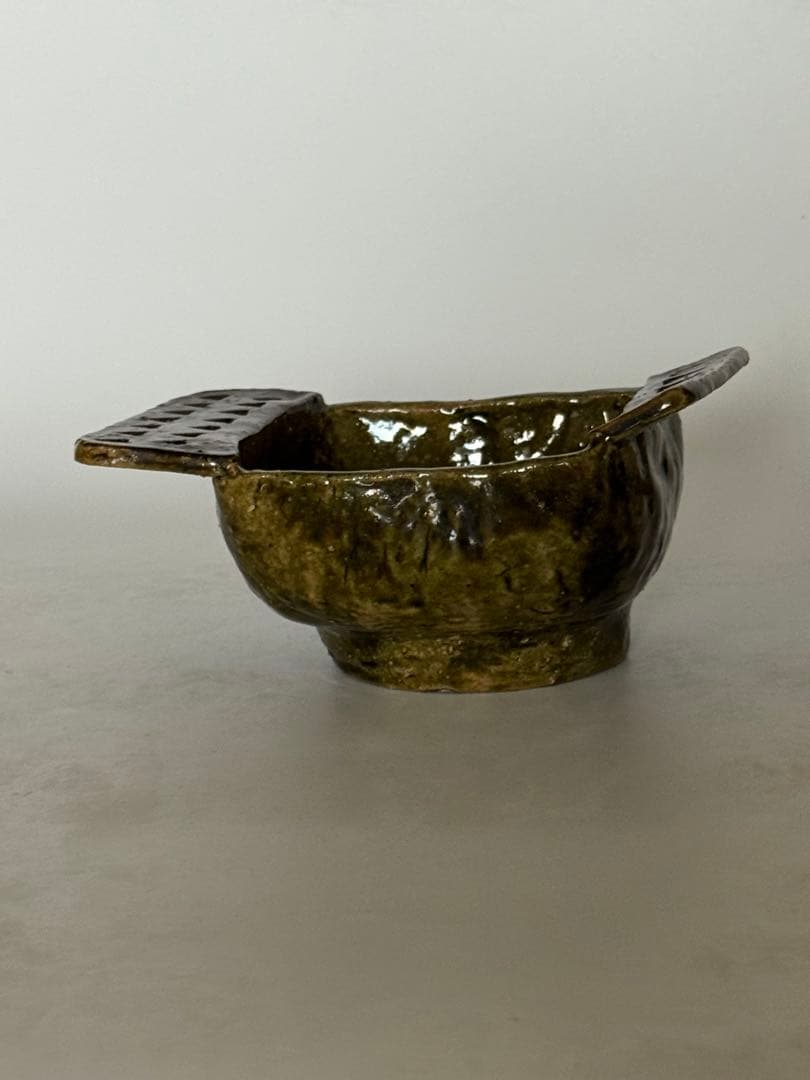 キムホノ　金憲鎬　織部鉢