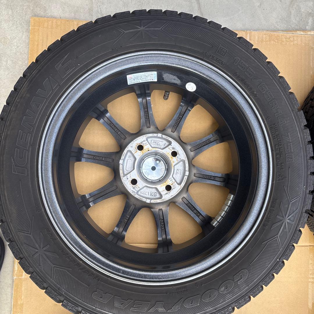 Exceeder ICE NAVI 6 14インチタイヤセット