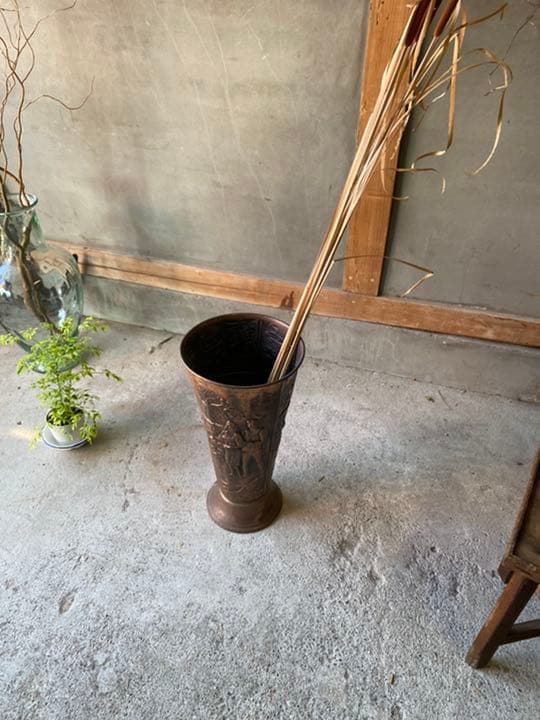 ビンテージ ブロンズ   アンブレラスタンド