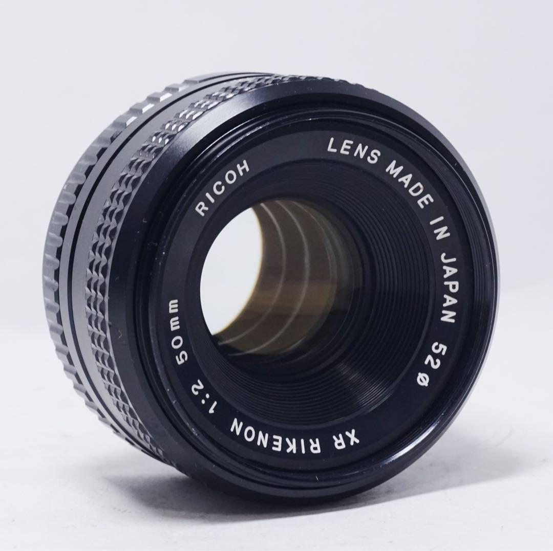 極美品 初期型 RICOH XR RIKENON 50mm F2 富岡光学