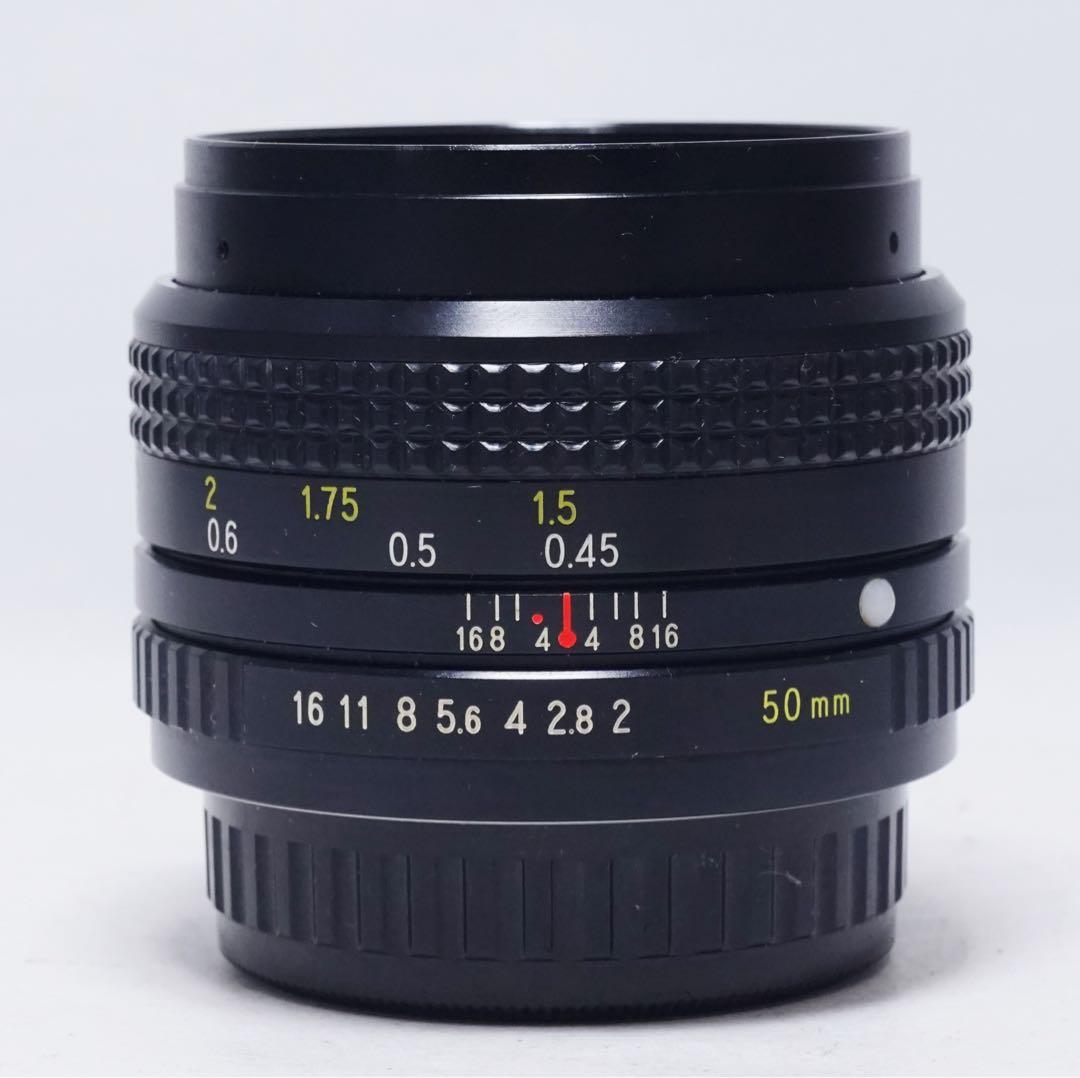 極美品 初期型 RICOH XR RIKENON 50mm F2 富岡光学