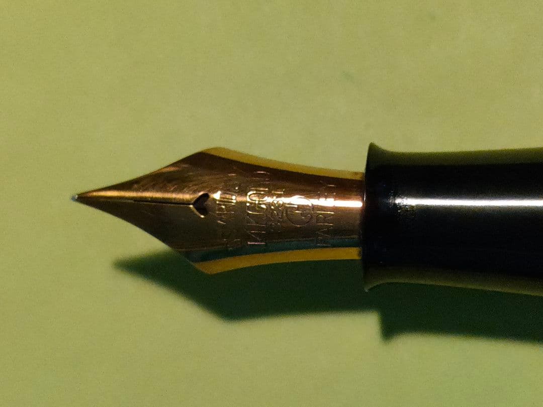 兜木銀次郎　酒井栄助　万年筆　14金