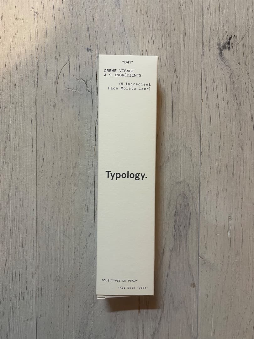 Typology. タイポロジー L13 D41 L32 3点セット