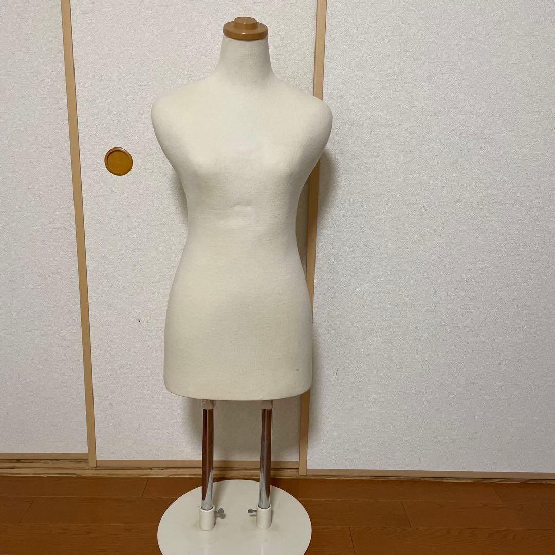 ホワイトマネキン 布製 約160cm
