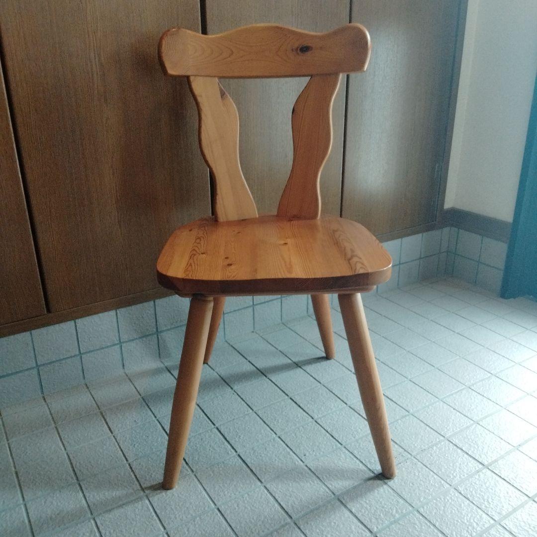 デンマークヴィンテージ/天然木/無垢/カントリーチェア/椅子/レトロ
