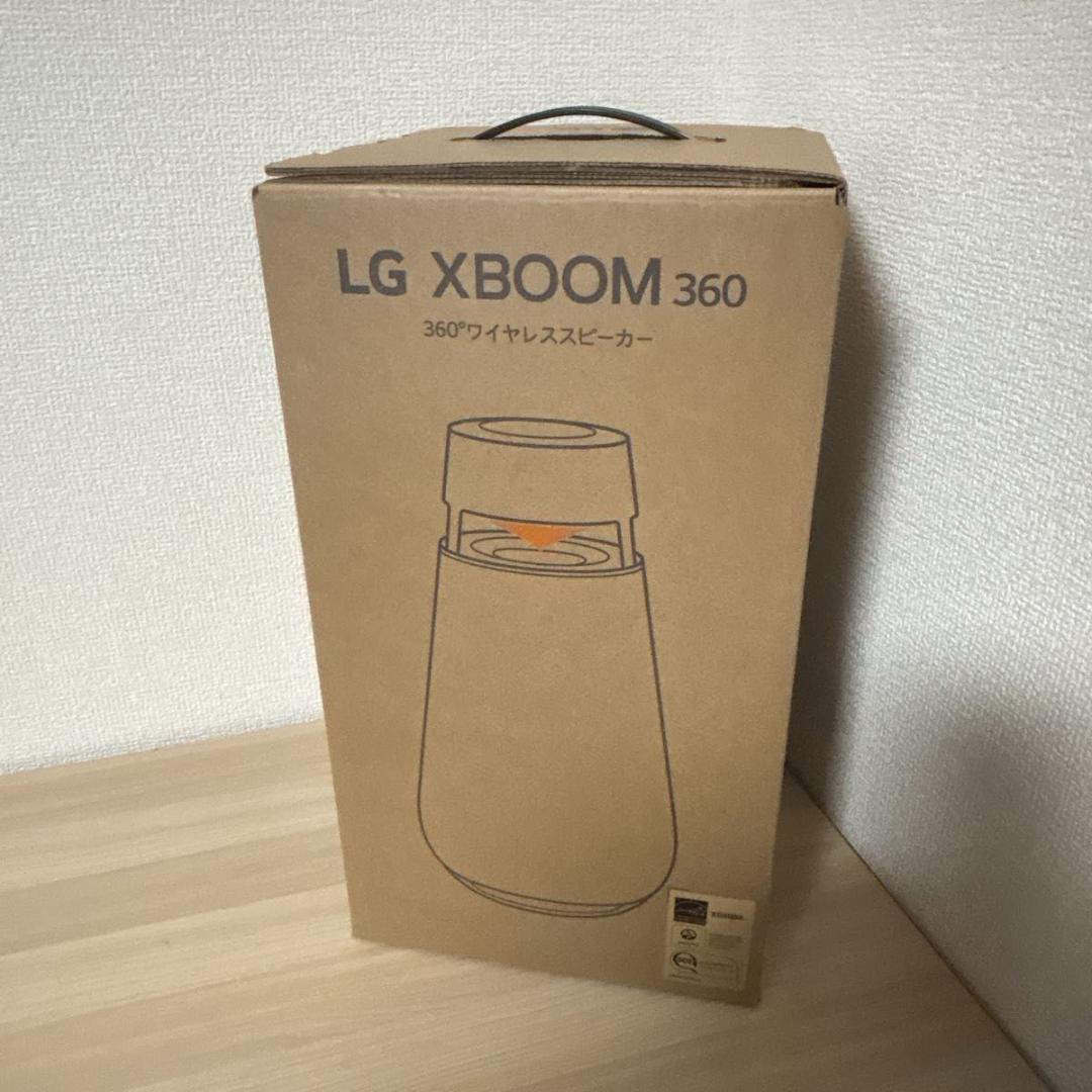 【未使用】LG XO3QBK 360°ワイヤレススピーカー