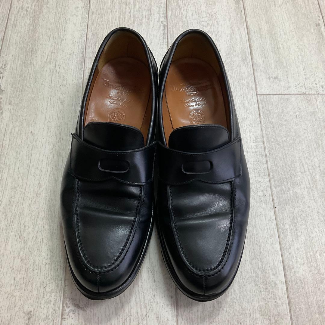 ユニオンインペリアル　ローファーU2004 黒　サイズ7