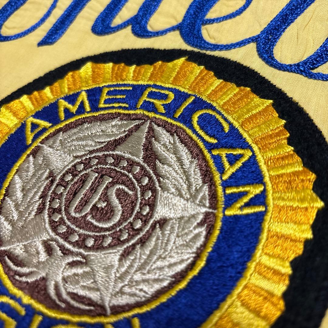 60's ビンテージ ミリタリー ボーリングシャツ 大戦物 ベトジャン USMA