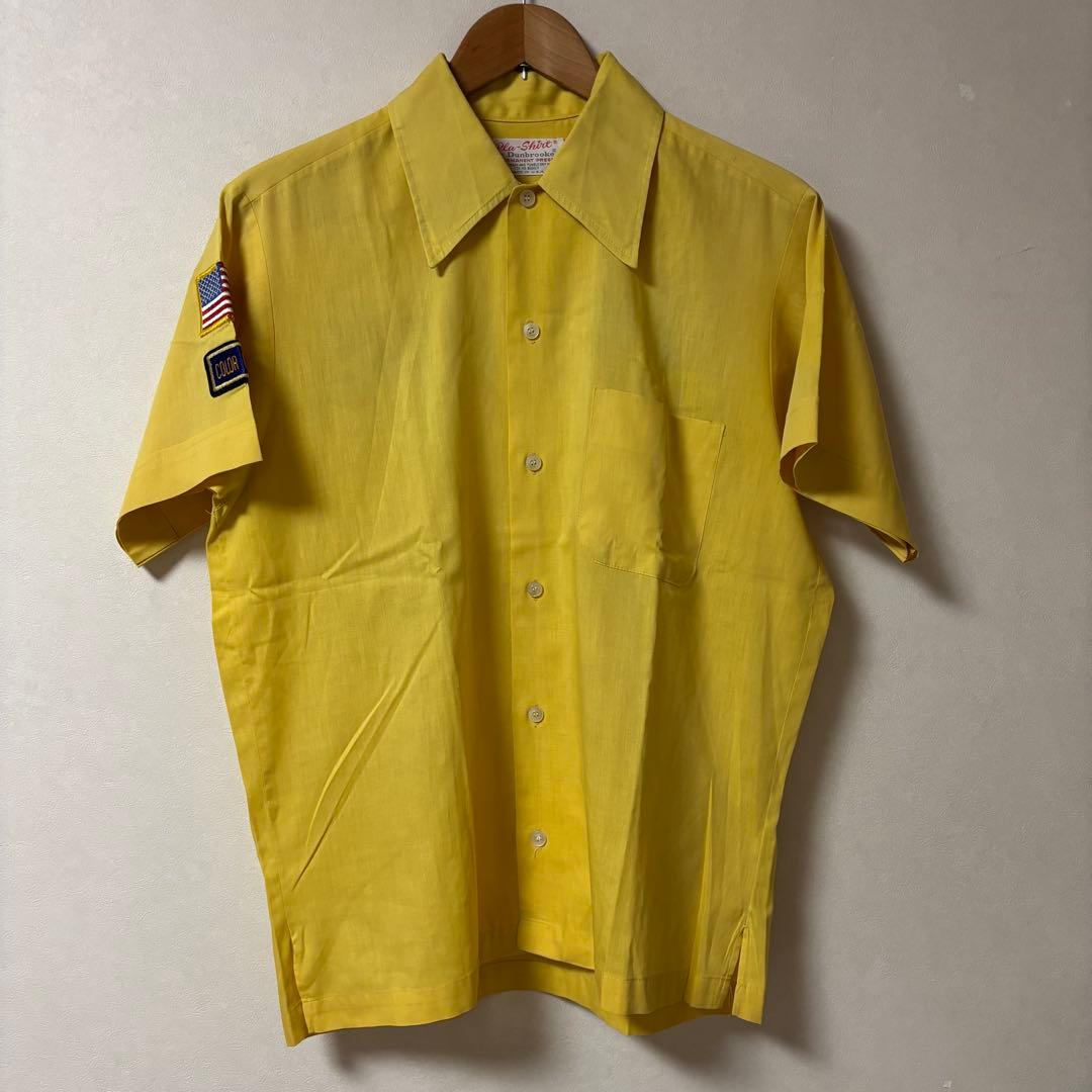 60's ビンテージ ミリタリー ボーリングシャツ 大戦物 ベトジャン USMA