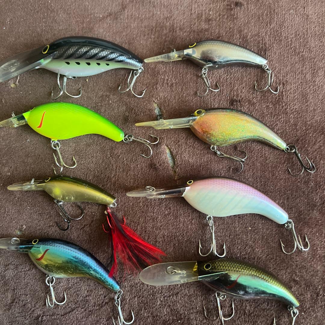 ハードルアーセット 多数 透明ケース付き約75個