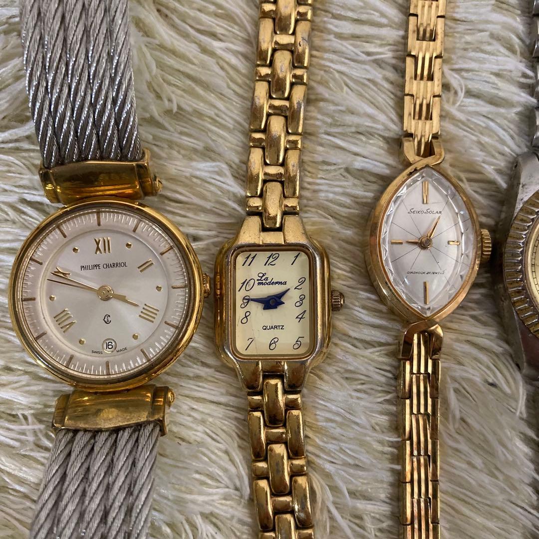 【まとめ】腕時計セット レディース メンズ ジャンクSEICO シャリオール他