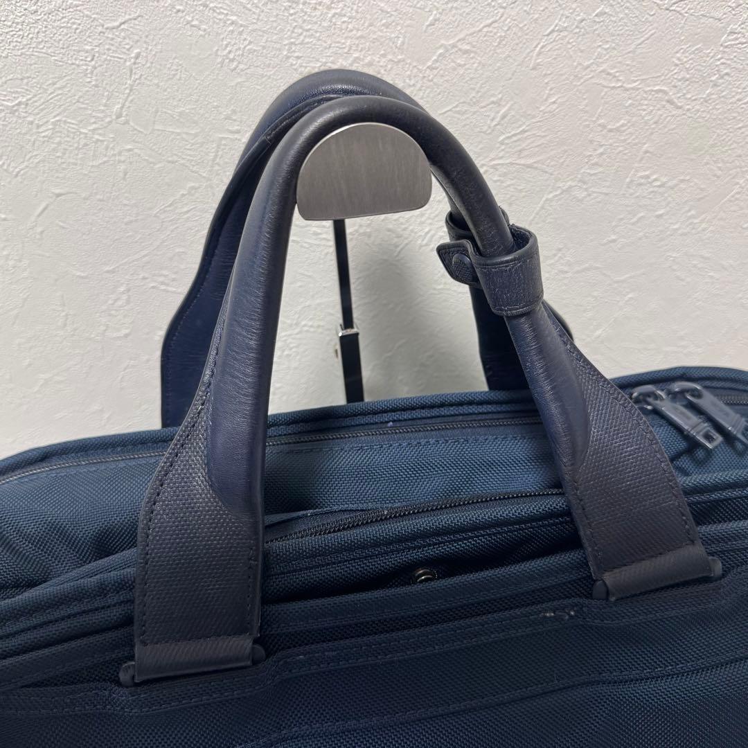 シップス別注✨トゥミ 3way アルファ3 ビジネスバッグ リュック 紺 PC