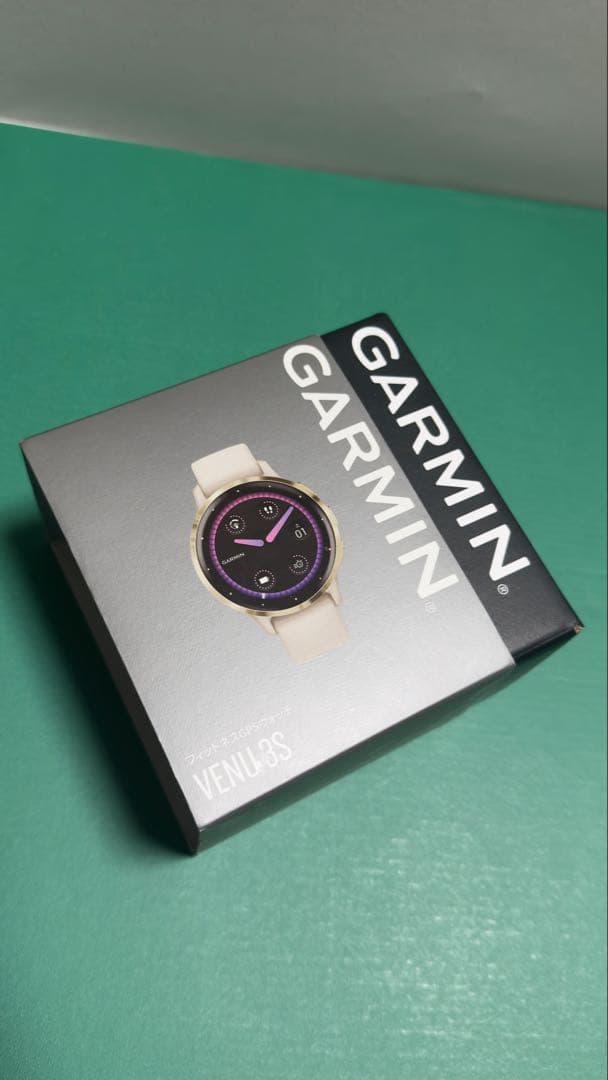【未使用】【新品】GARMIN VENU3S IVORY/CREAM GOLD