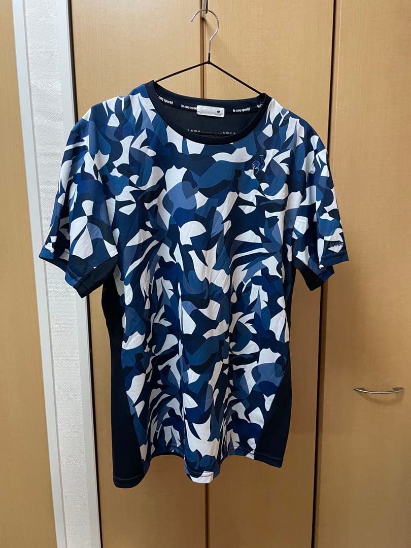 ルコック　テニスウェア　メンズOサイズ　ゲームシャツ4点、短パン2点の6点セット