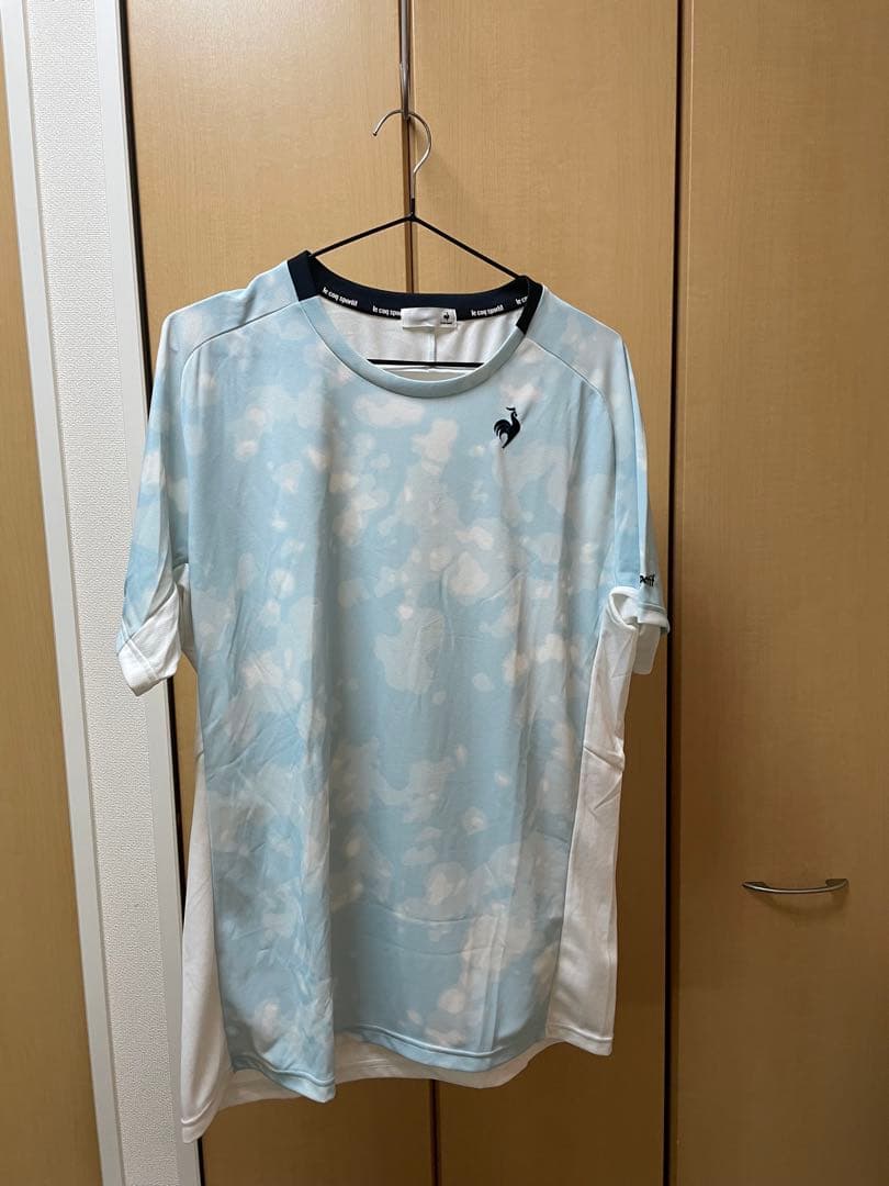 ルコック　テニスウェア　メンズOサイズ　ゲームシャツ4点、短パン2点の6点セット