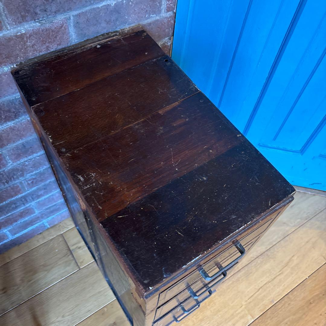 アンティーク　骨董　引き出し　木製