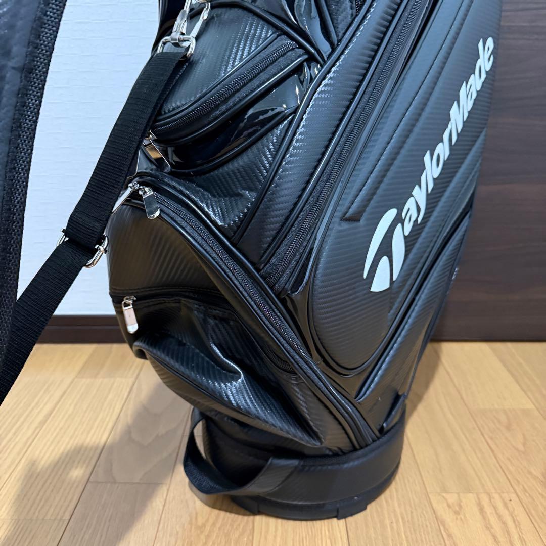 Taylormade ゴルフバッグ キャディバッグ ブラック ホワイト