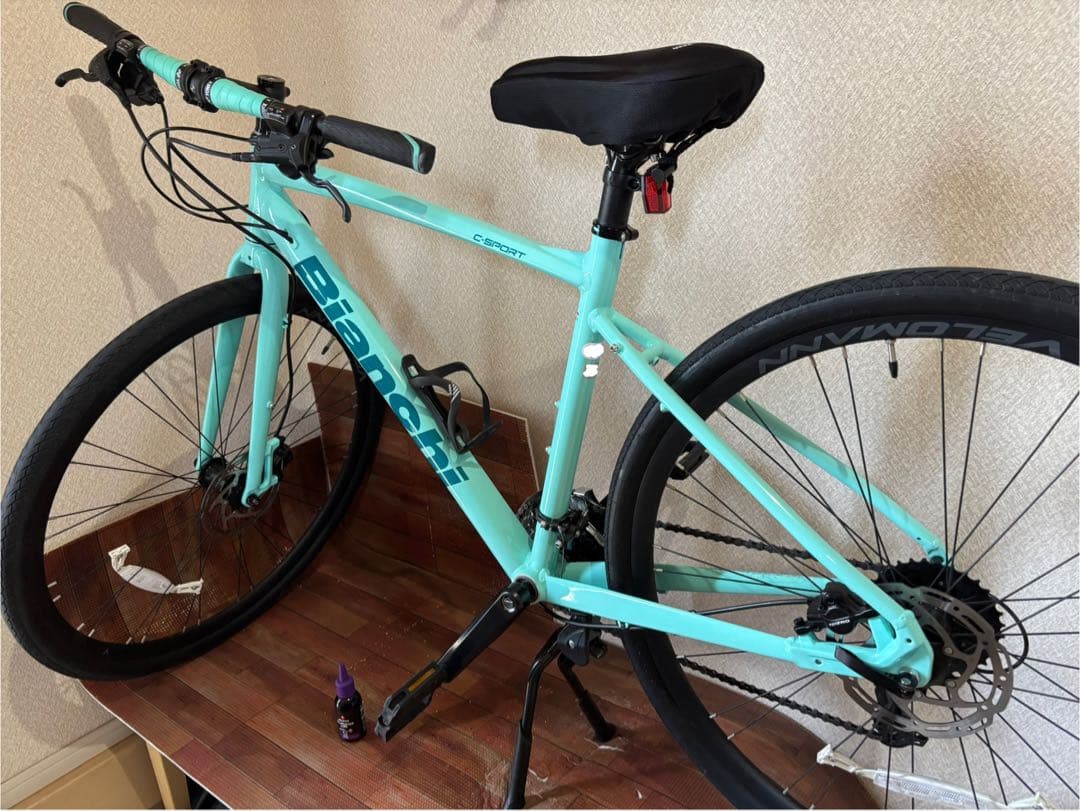 Bianchi 2024年モデル クロスバイク ディスクブレーキ 室内保管